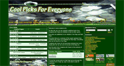 Desktop Screenshot of coolpicks.info